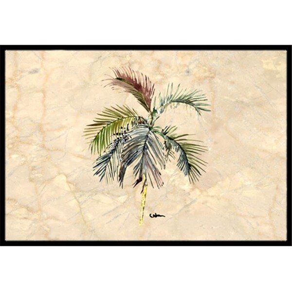 Carolines Treasures Carolines Treasures 8483JMAT 24 x 36 in. Palm Tree Indoor Or Outdoor Mat 8483JMAT - main